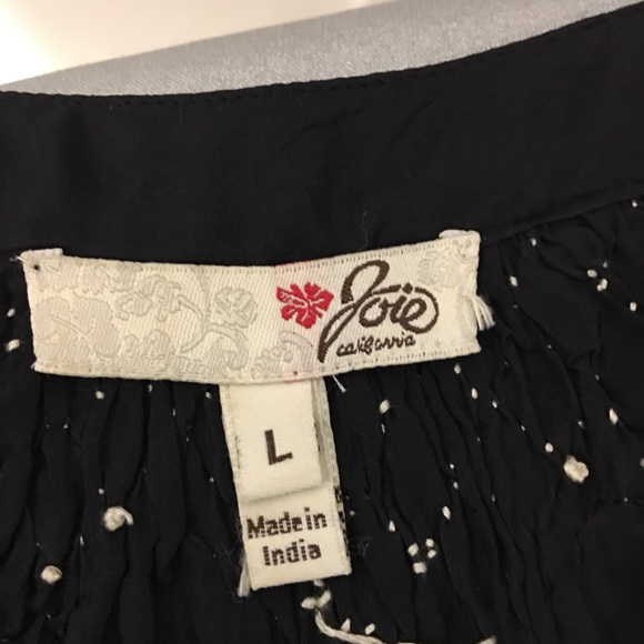 Joie dress with white embroidery. - Picture 3 of 4